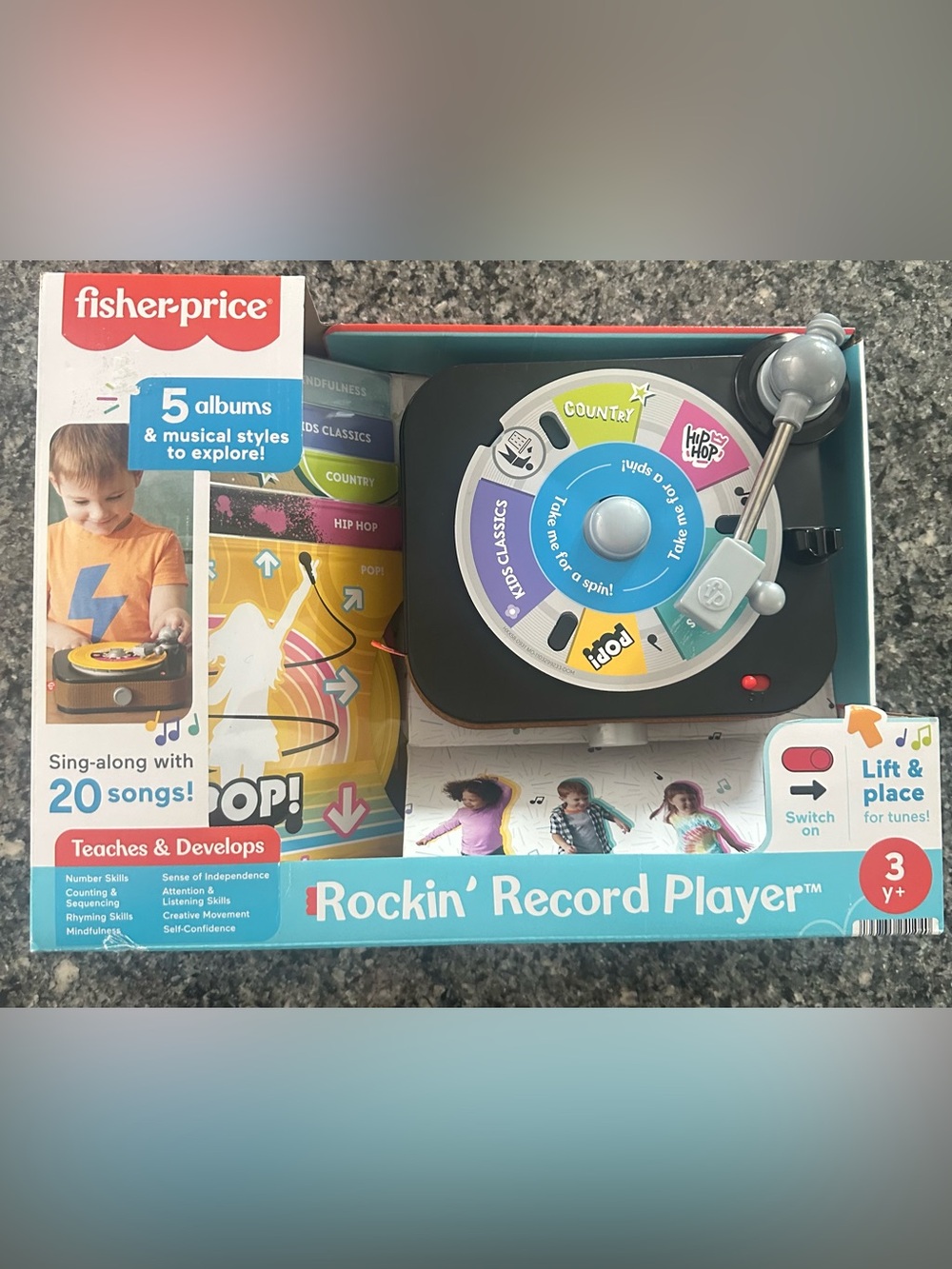 Fisher-Price Kids Record Player Toy